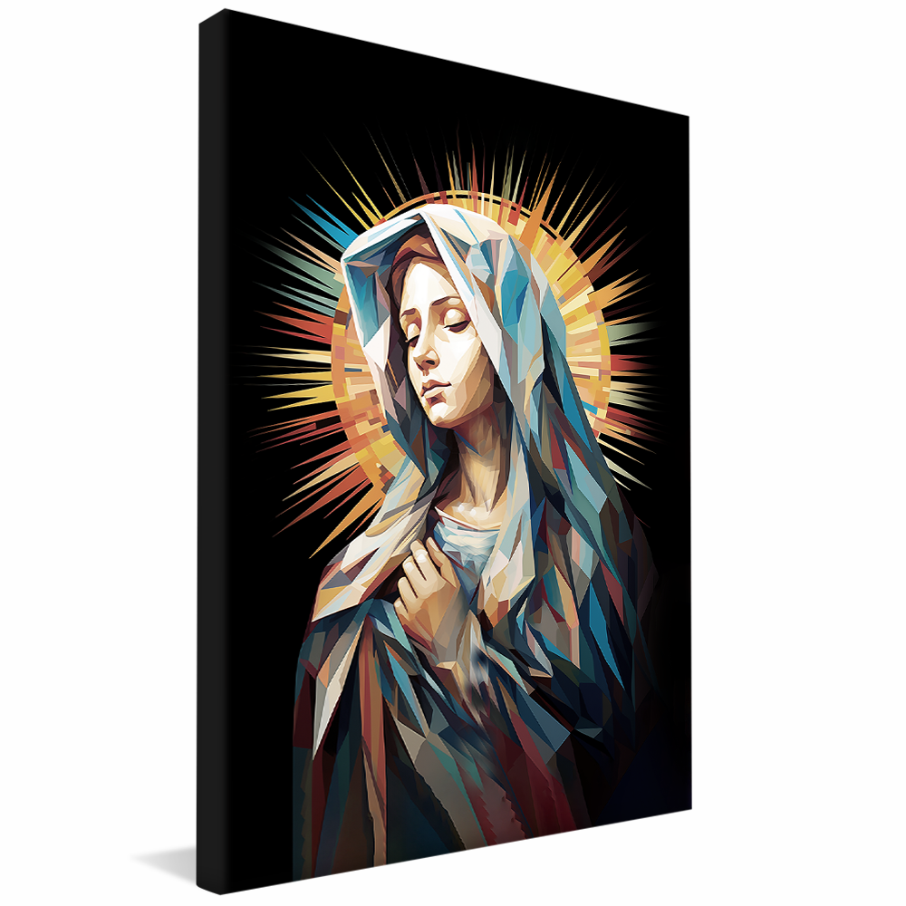 Mosaic of Maria V936 Canvas