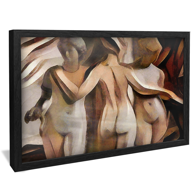 Naked Women Painting V829 Canvas