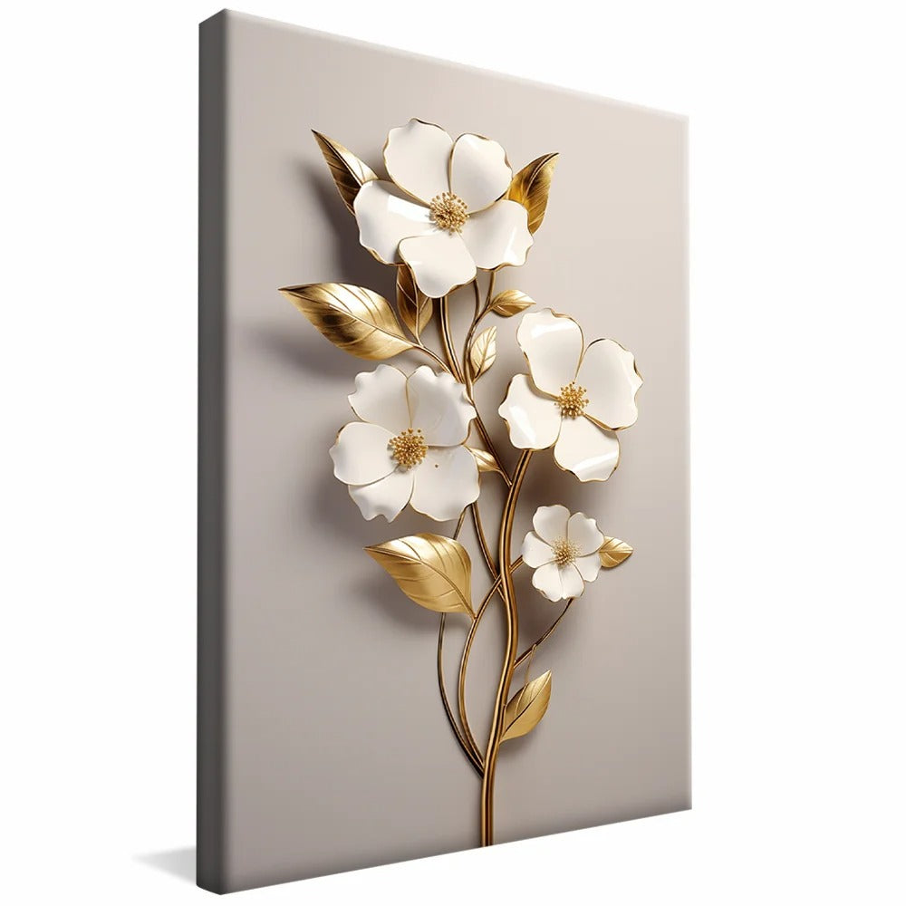 Noble bouquet of flowers Canvas