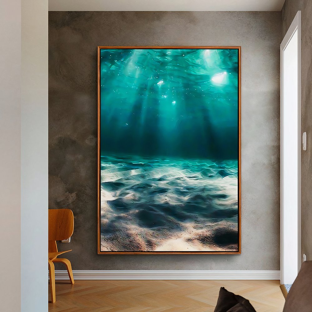 Ocean Background Canvas