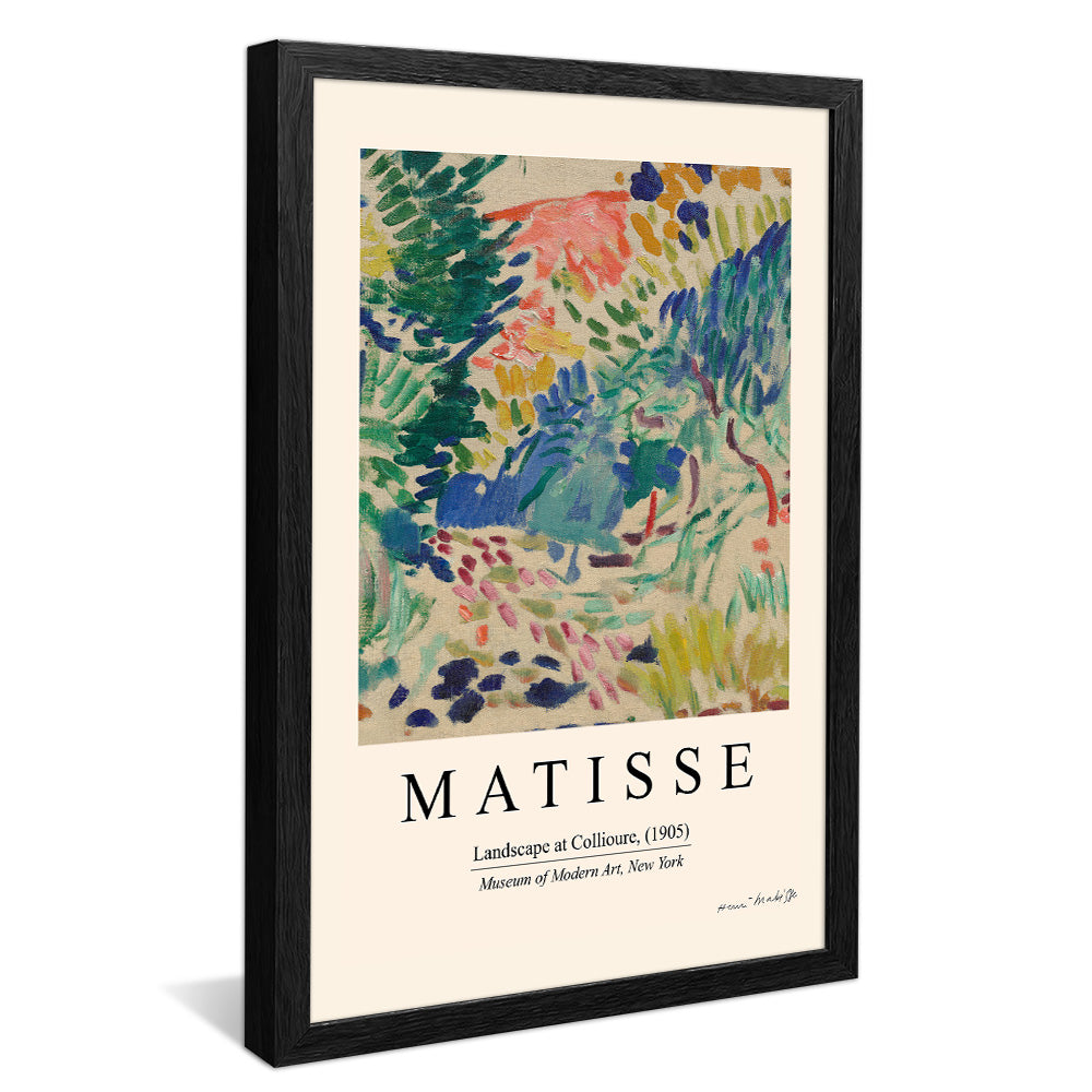 Henri Matisse Landscape at Collioure V2392 Canvas