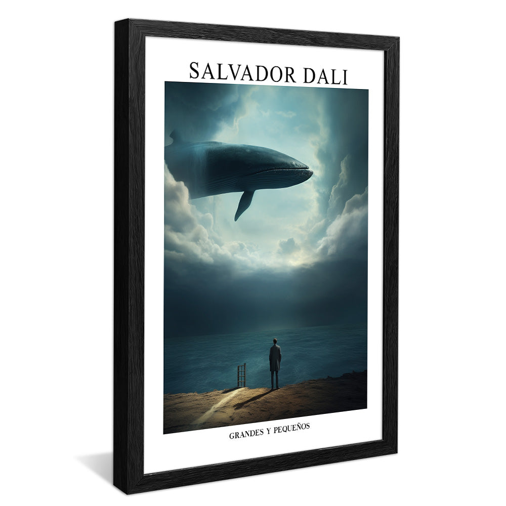 Salvador Dali Grandes y Pequenos V2388 Canvas