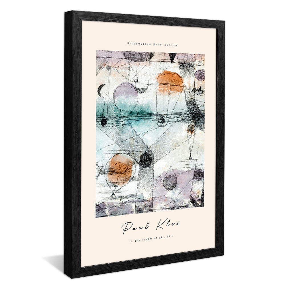 Paul Klee in The Realm of Air V2386 Canvas