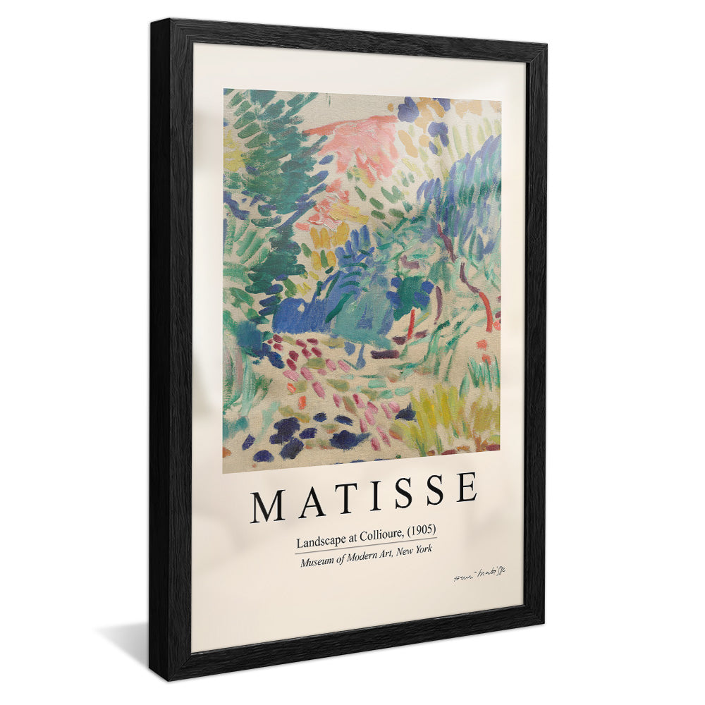 Henri Matisse Landscape at Collioure V2392 Canvas