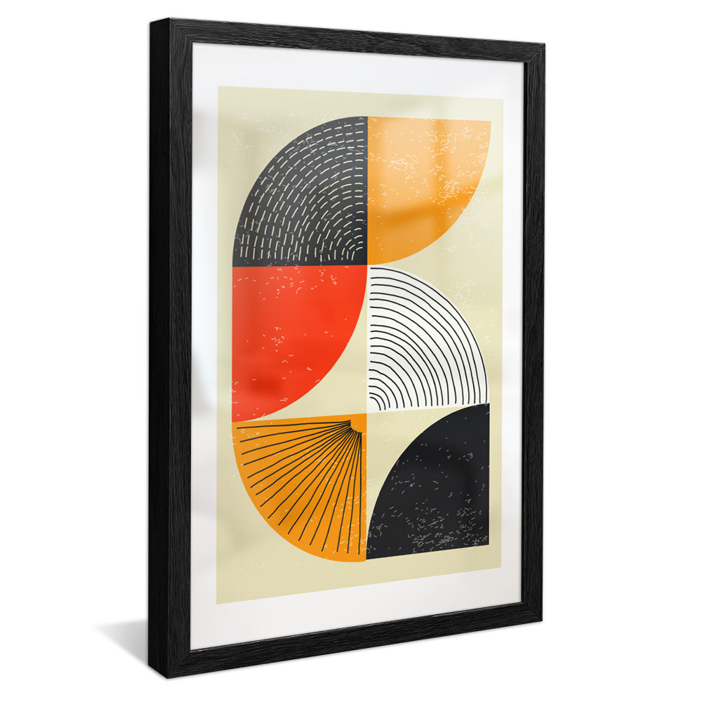 Bauhaus Geometric V2390 Canvas