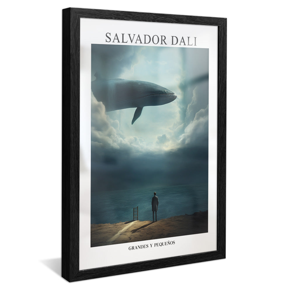 Salvador Dali Grandes y Pequenos V2388 Canvas