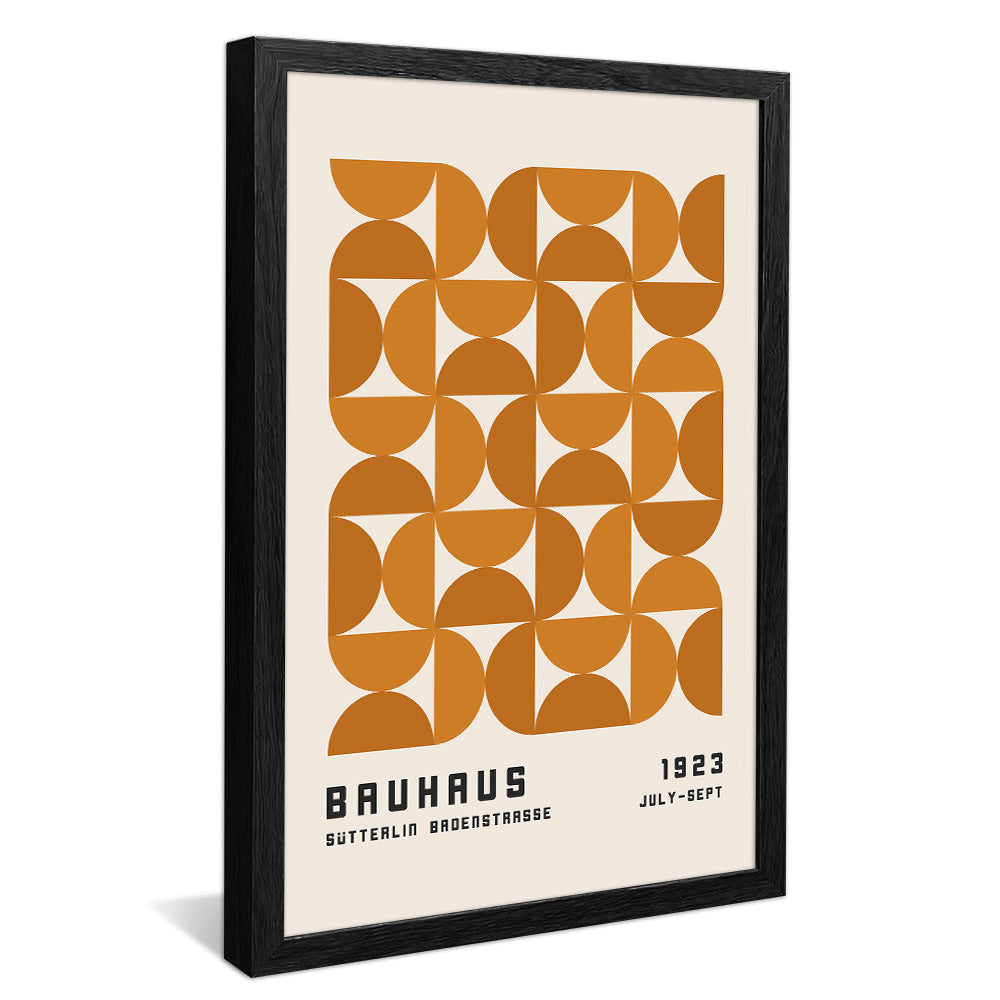 Bauhaus Gold V2472 Canvas