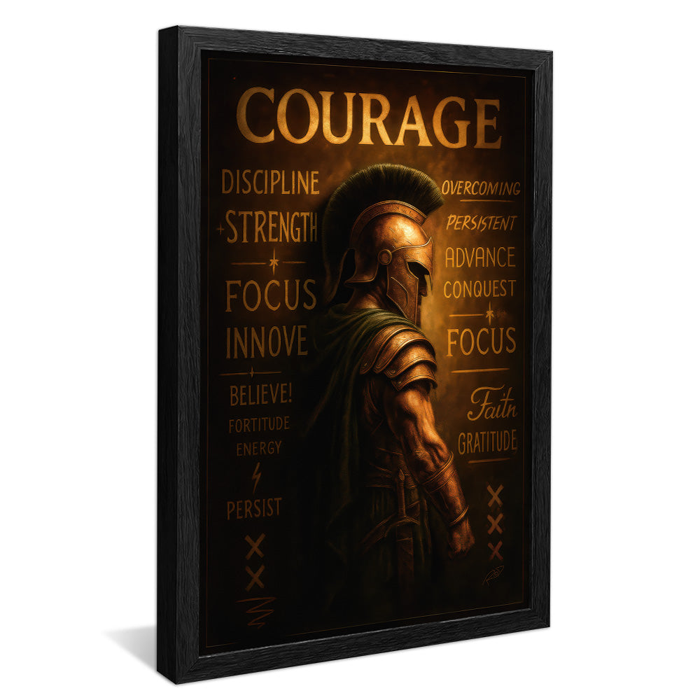 Warrior Courage V2670 Canvas