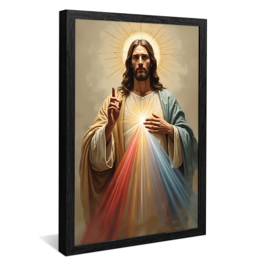 Jesus Divine Mercy V2440 Canvas