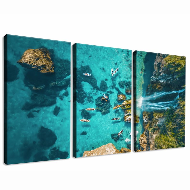 Paraiso Kit 3 Screens Canvas