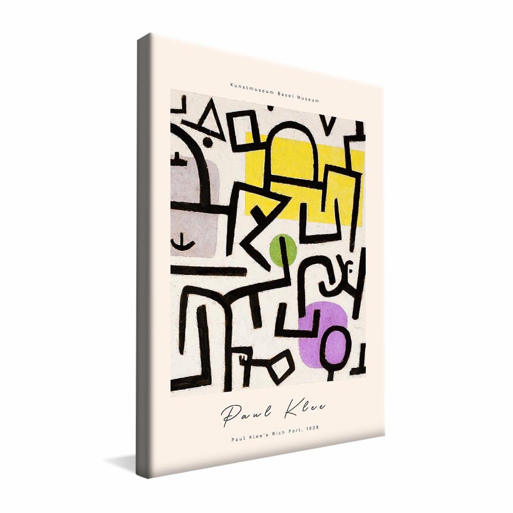 Paul Klee Rich Harbor V2369 Canvas