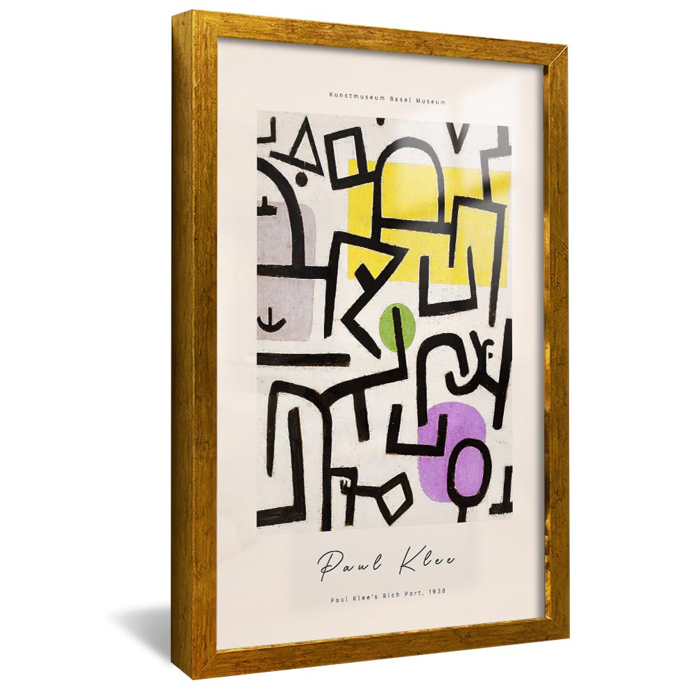 Paul Klee Rich Harbor V2369 Canvas