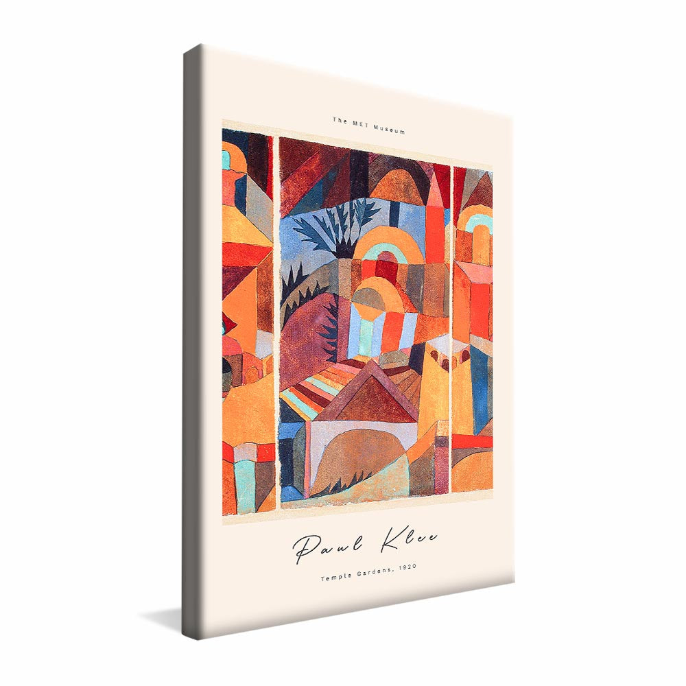 Paul Klee Temple Gardens V2370 Canvas