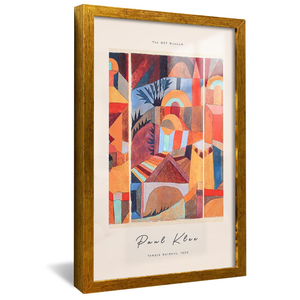 Paul Klee Temple Gardens V2370 Canvas
