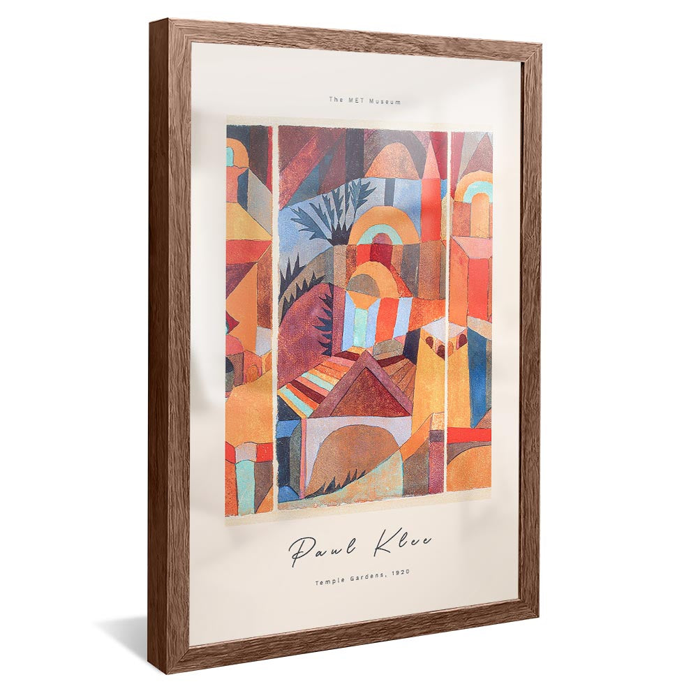 Paul Klee Temple Gardens V2370 Canvas