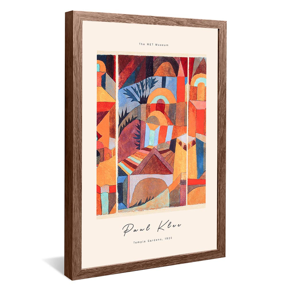 Paul Klee Temple Gardens V2370 Canvas