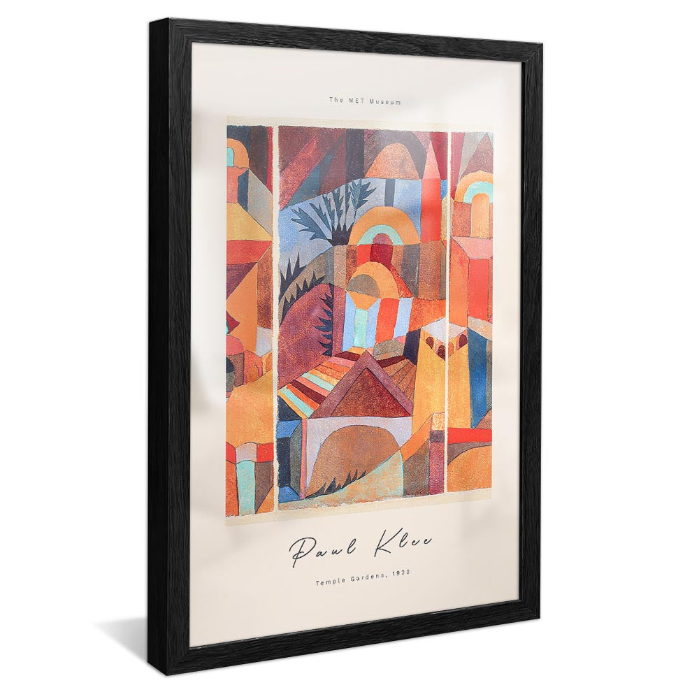 Paul Klee Temple Gardens V2370 Canvas