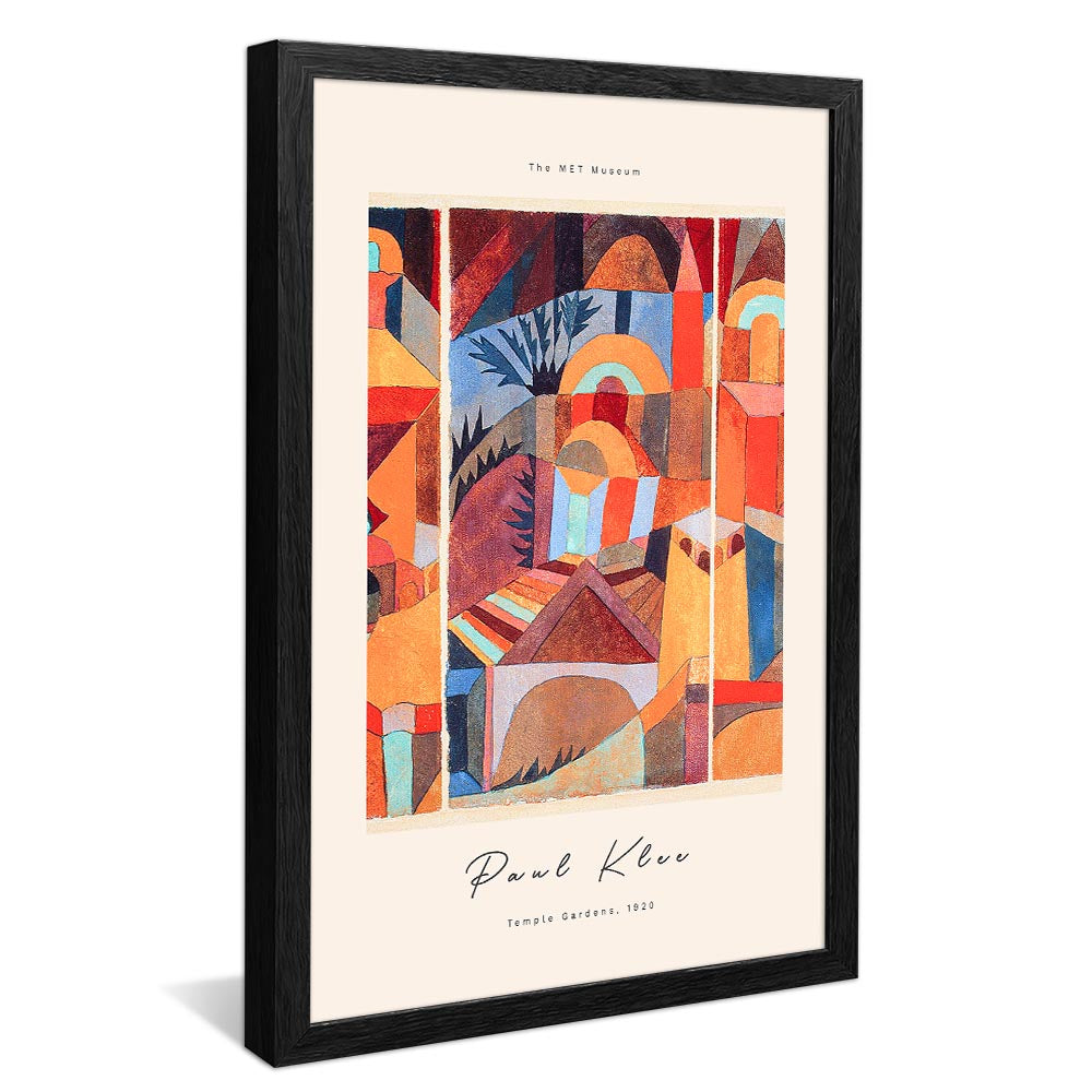 Paul Klee Temple Gardens V2370 Canvas