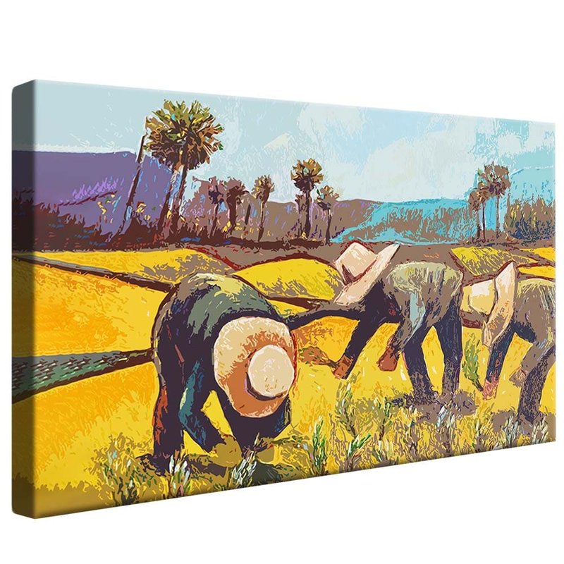 Peasants V1724 Canvas