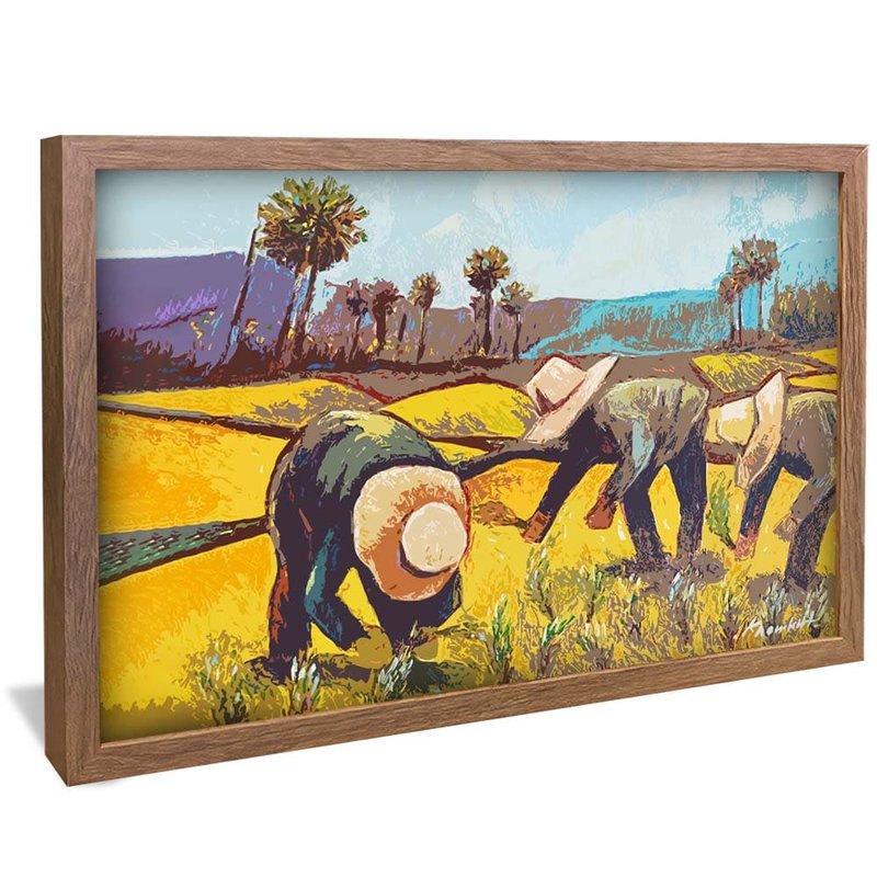 Peasants V1724 Canvas