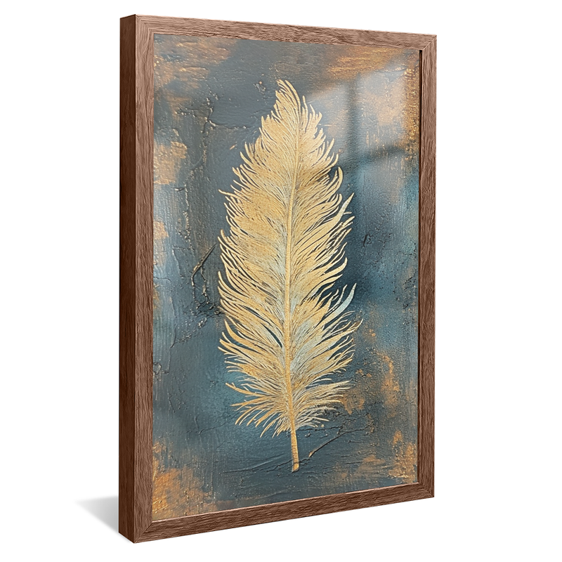 Feather Painting V1093 Canvas