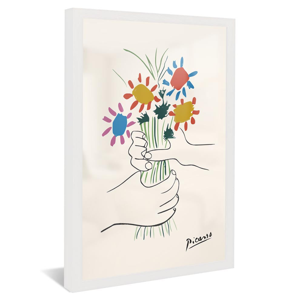 Picasso The Flowers of Peace V2362 Canvas