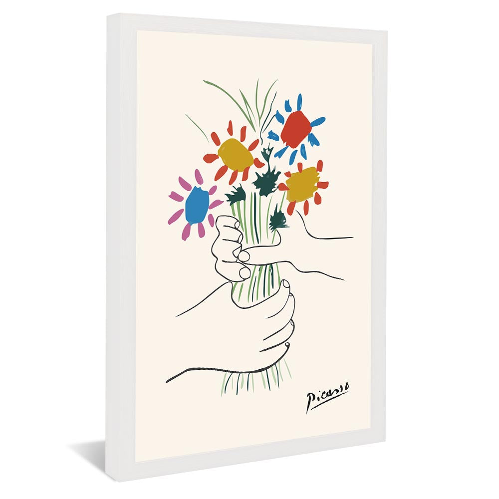 Picasso The Flowers of Peace V2362 Canvas