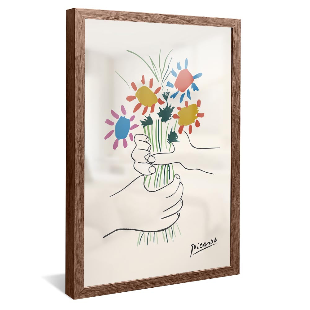 Picasso The Flowers of Peace V2362 Canvas