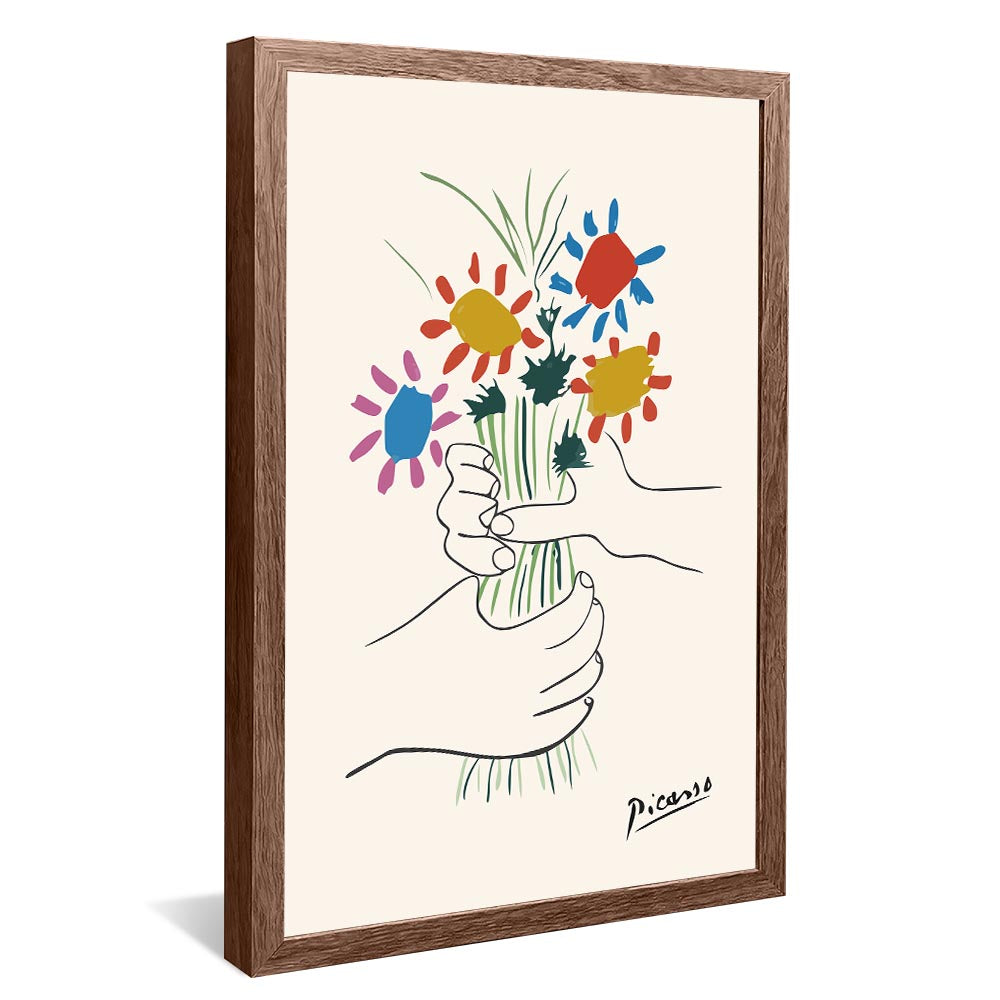 Picasso The Flowers of Peace V2362 Canvas