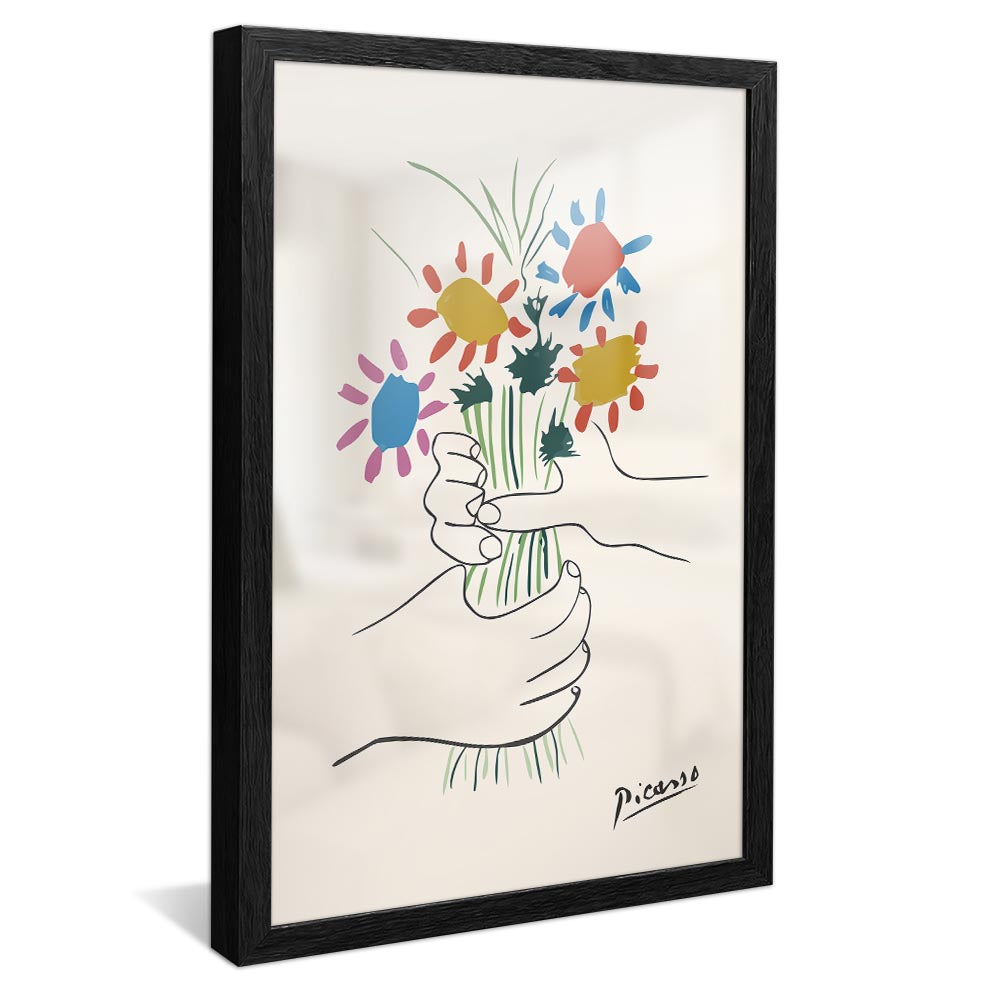 Picasso The Flowers of Peace V2362 Canvas