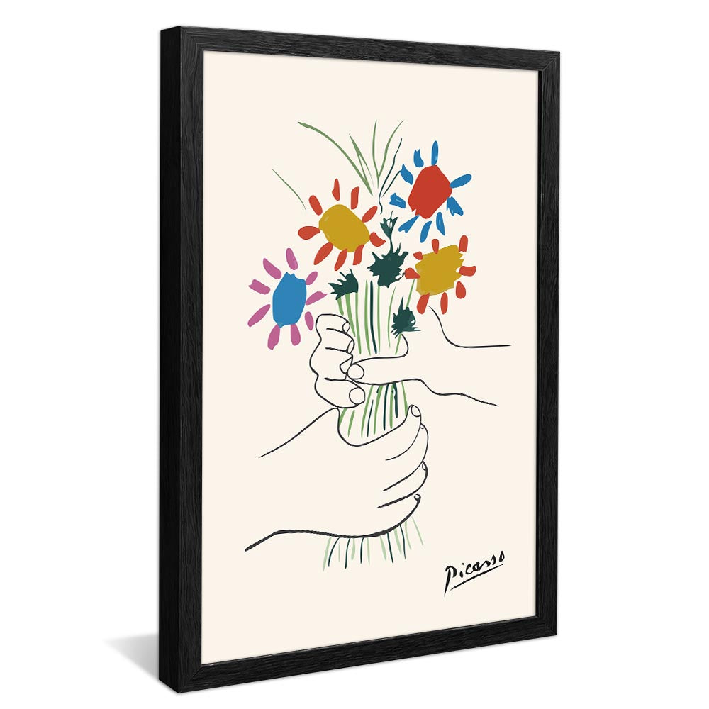 Picasso The Flowers of Peace V2362 Canvas