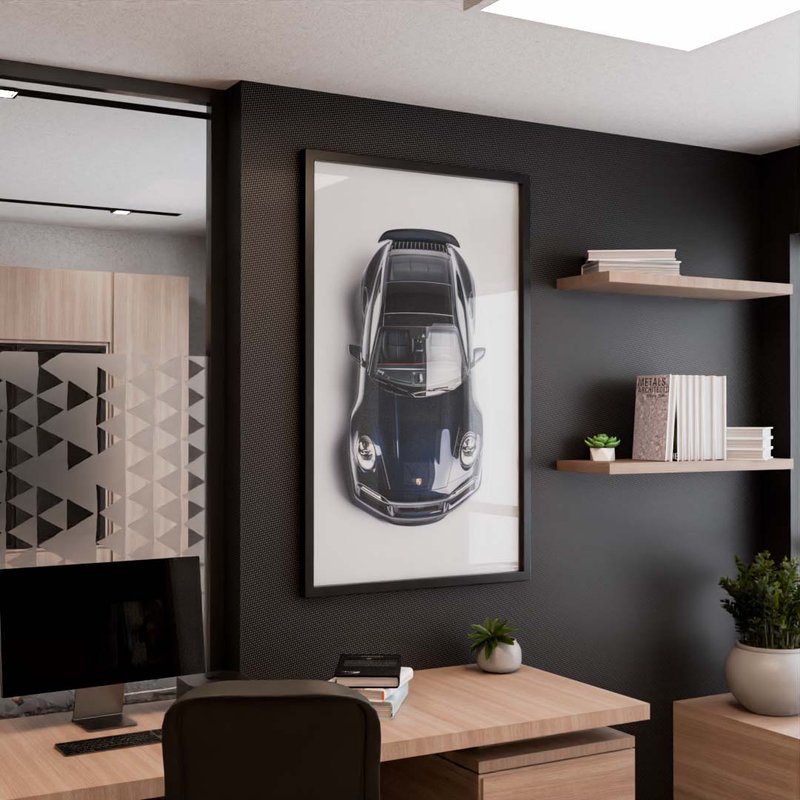 Porsche 911 Turbo S V1733 Canvas