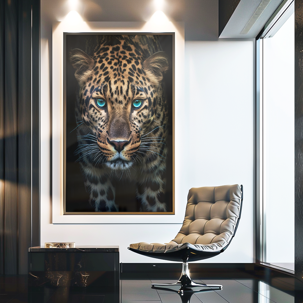 Portrait of a Lion V1509 Canvas