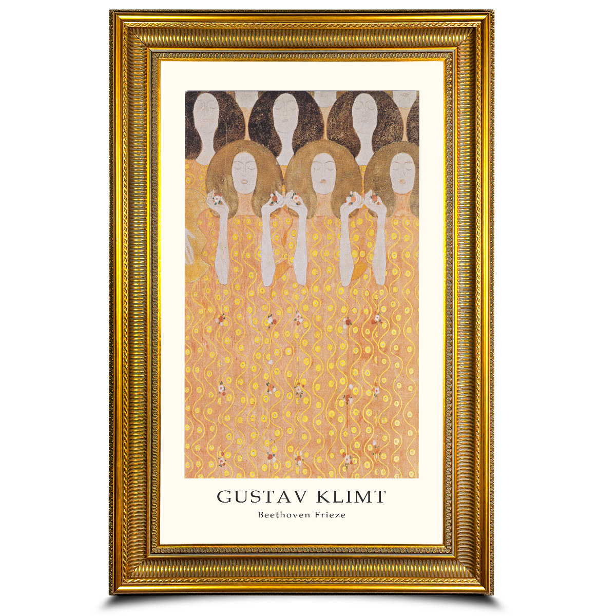 Gustav Klimt Beethoven Frieze Canvas
