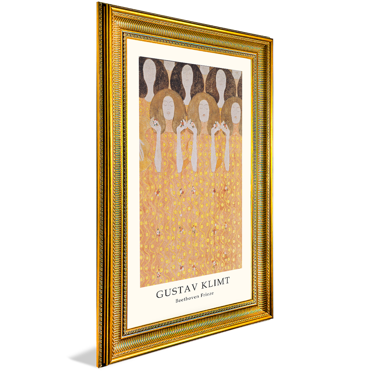 Gustav Klimt Beethoven Frieze Canvas