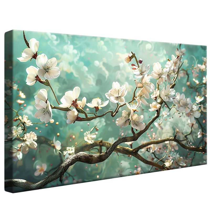 Reimaginated Almond Tree V1659 Canvas