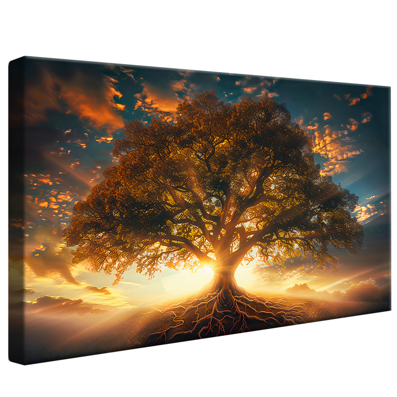 Resplending Tree V1261 Canvas