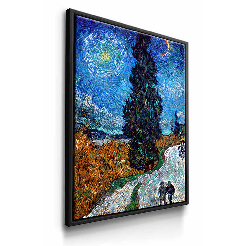 Road with Cypress and Star - Van Gogh CANVAS