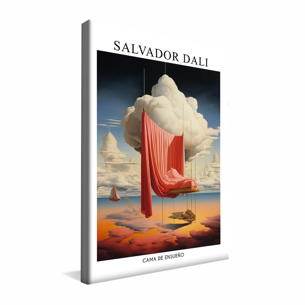 Salvador Dali Cama de Ensueno V2371 Canvas
