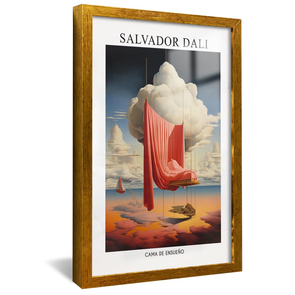 Salvador Dali Cama de Ensueno V2371 Canvas