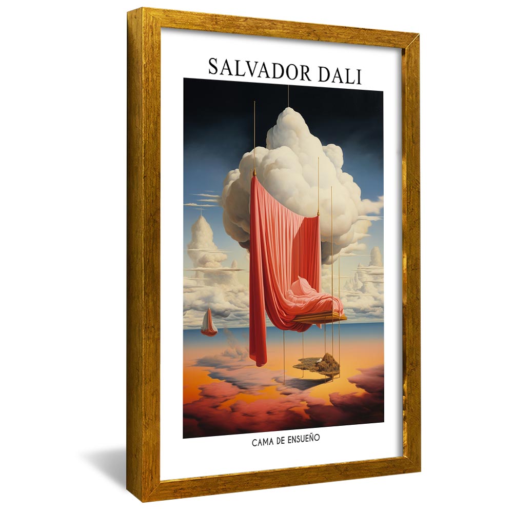 Salvador Dali Cama de Ensueno V2371 Canvas