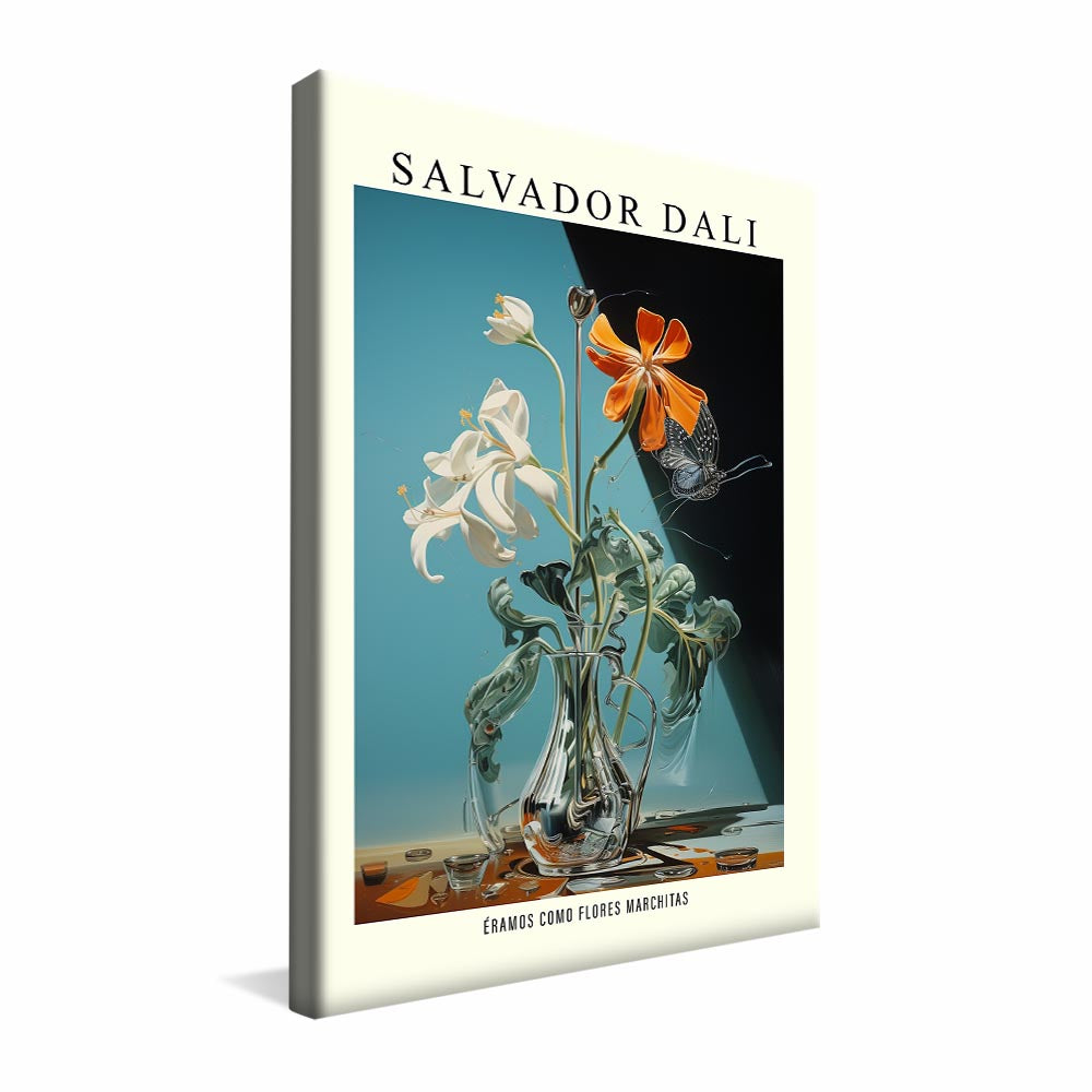 Salvador Dali Éramos como Flores Marchitas V2372 Canvas