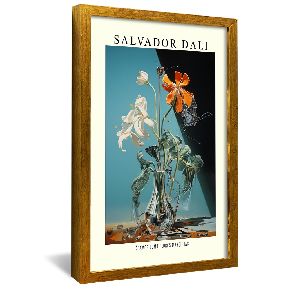 Salvador Dali Éramos como Flores Marchitas V2372 Canvas
