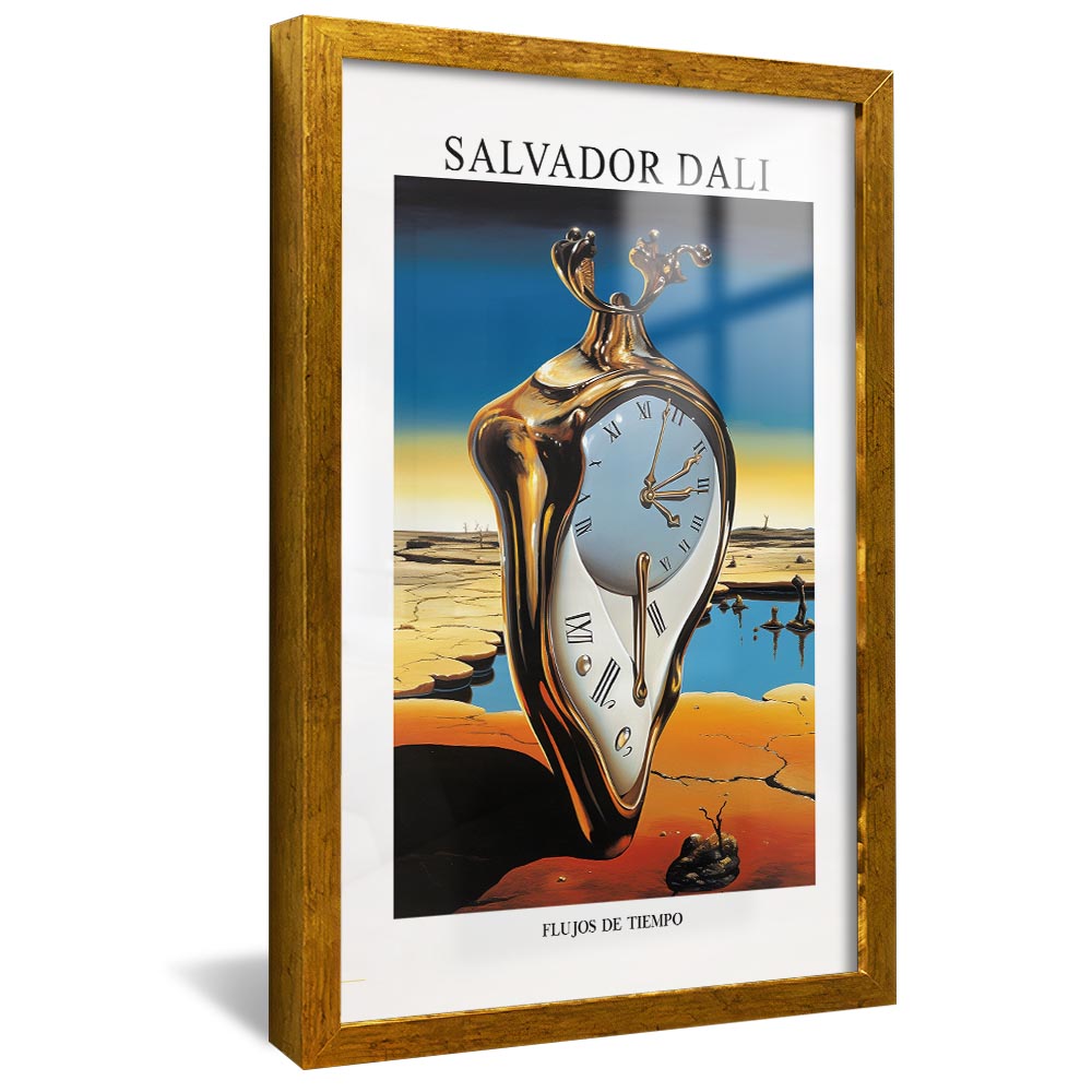 Salvador Dali Flujos de Tiempo V2373 Canvas