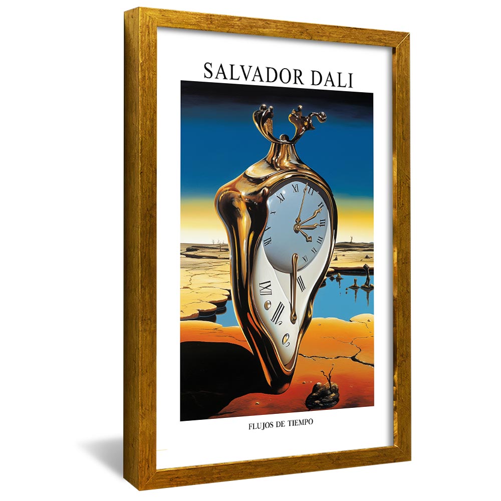 Salvador Dali Flujos de Tiempo V2373 Canvas