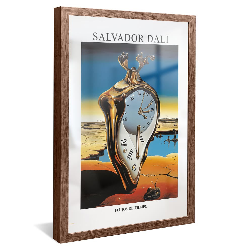 Salvador Dali Flujos de Tiempo V2373 Canvas