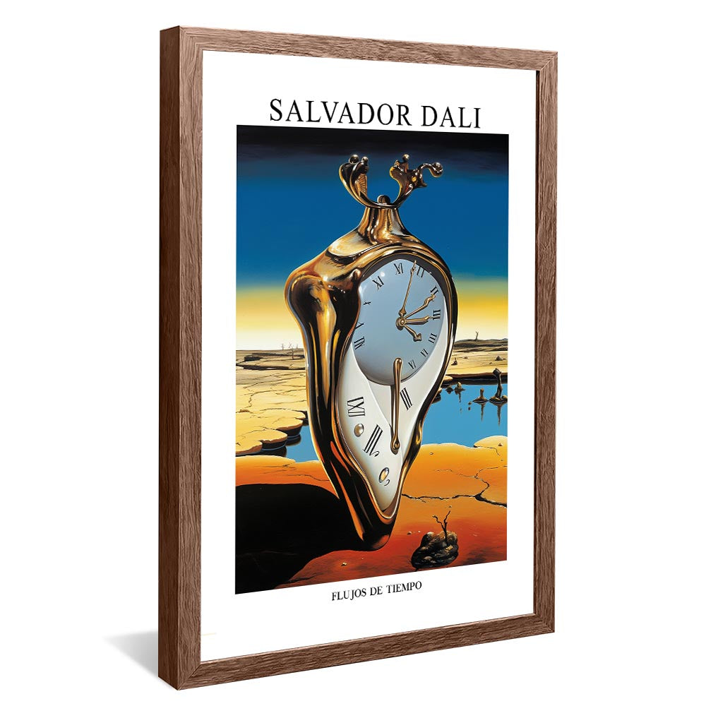 Salvador Dali Flujos de Tiempo V2373 Canvas