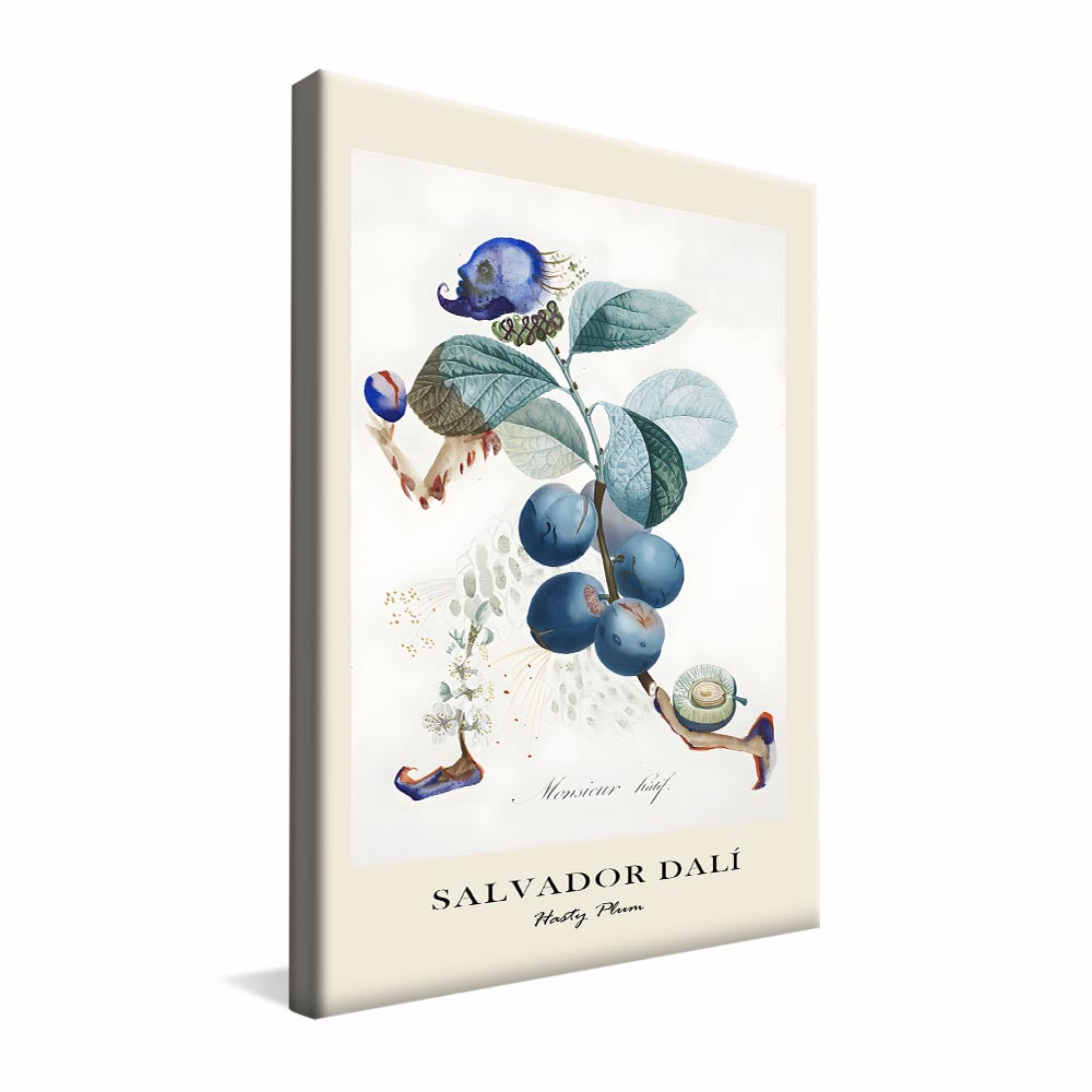 Salvador Dalí Hasty Plum V2383 Canvas