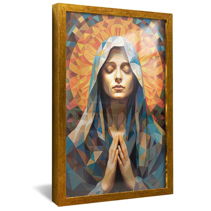 Saint Mary in Mosaic V1959 Canvas