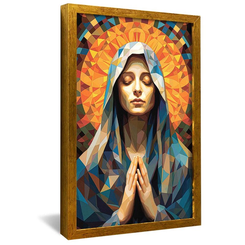 Saint Mary in Mosaic V1959 Canvas